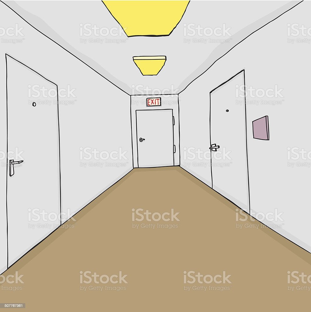 Что нарисовать на дверь в коридоре