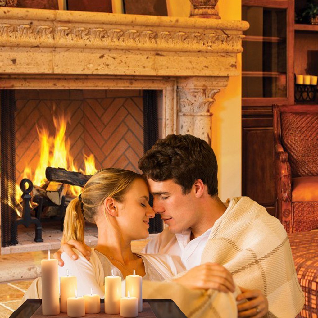 Фотосессия у камина