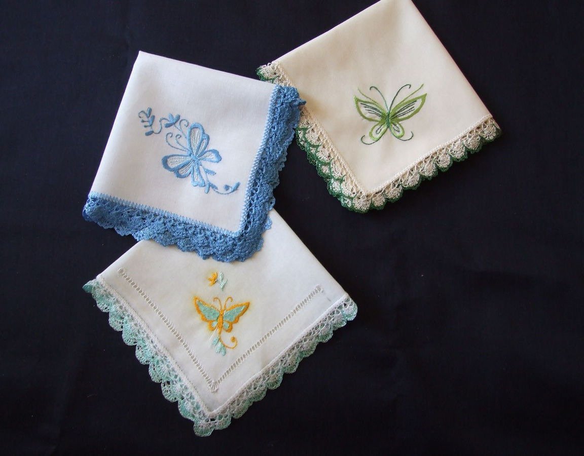 Красивый носовой платок