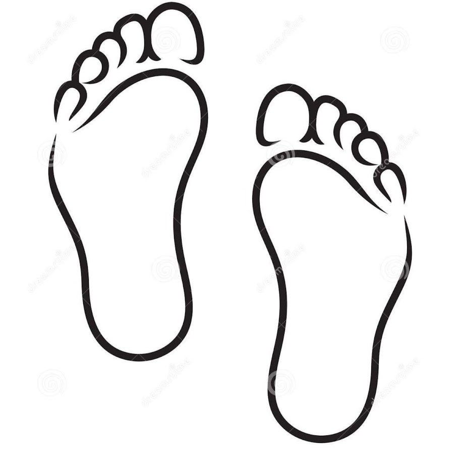 Силуэт стопы