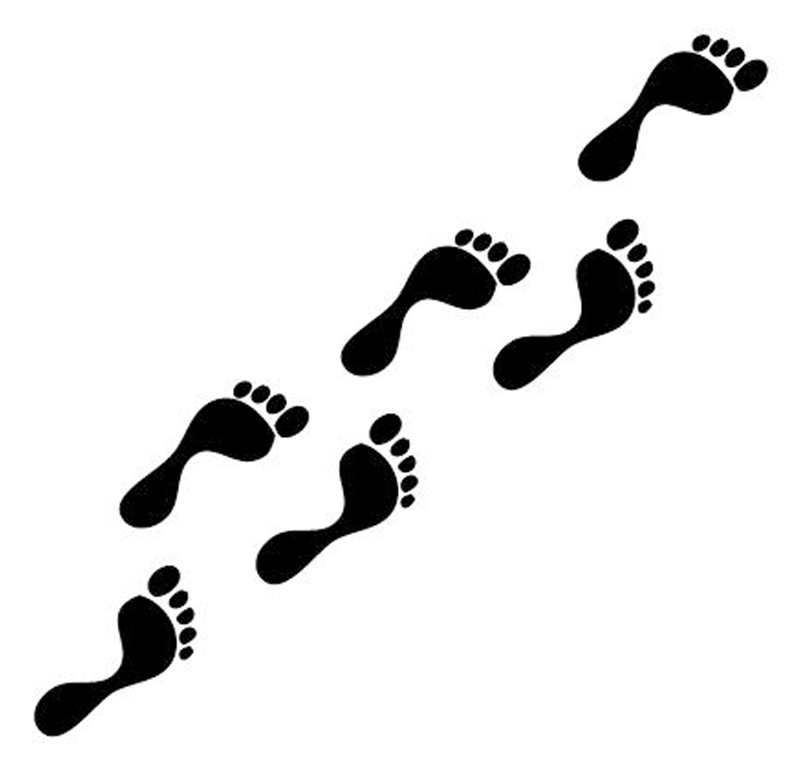 След от ноги