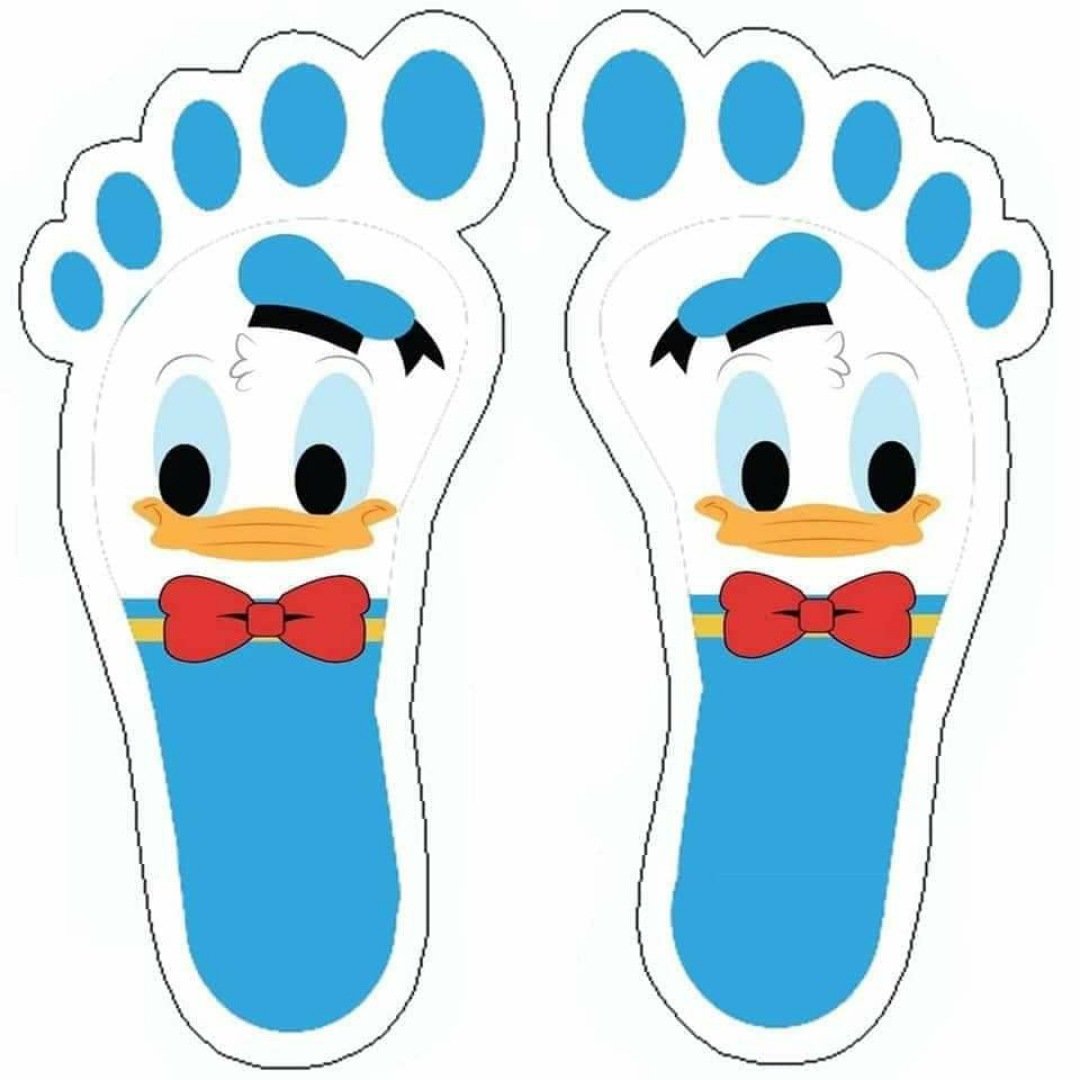 Веселые следы для детей