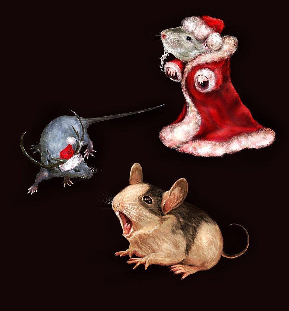 Крысы подружки
