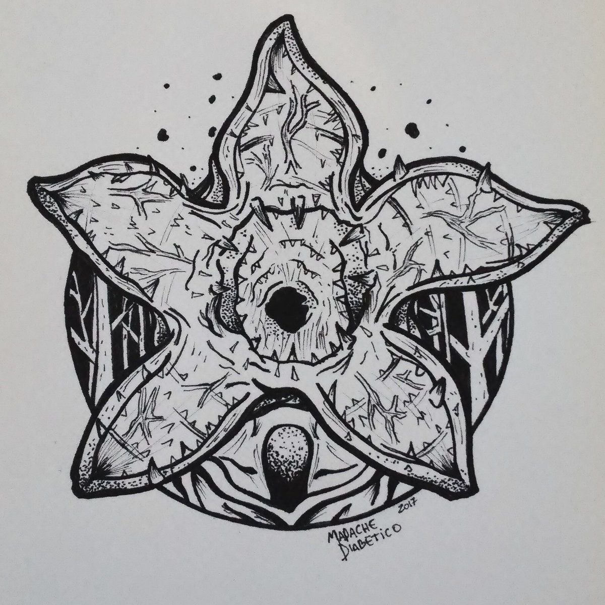 Демогоргон эскиз