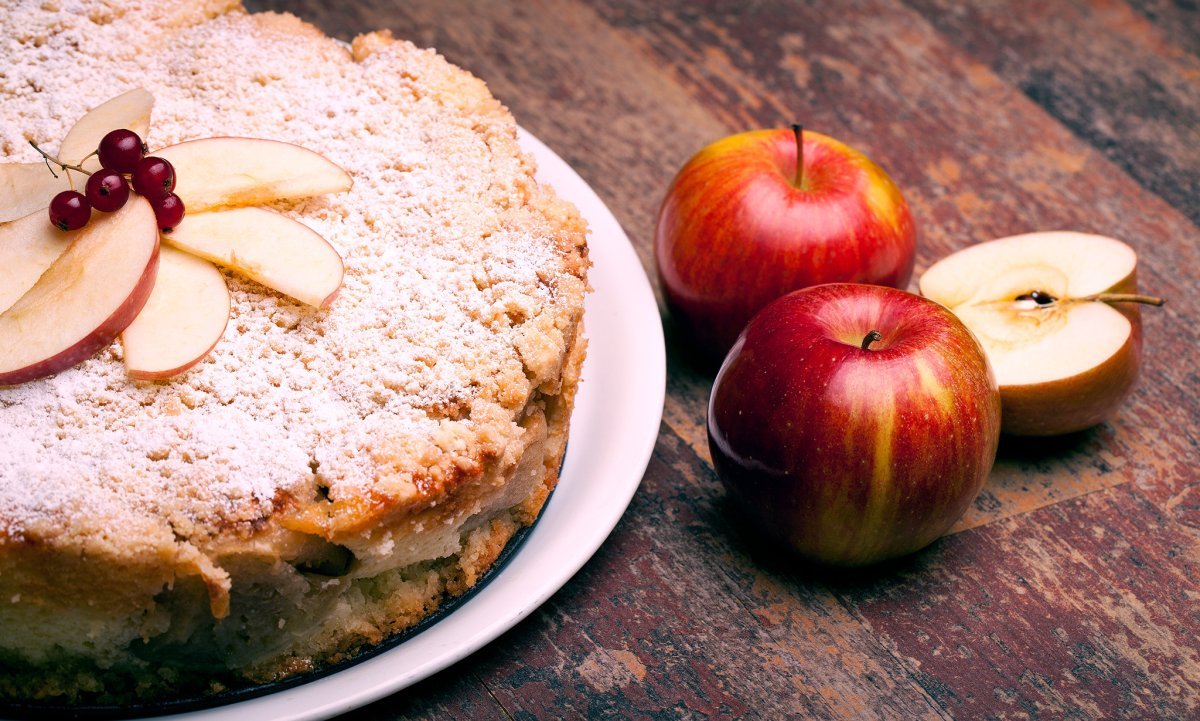 Яблочный торт