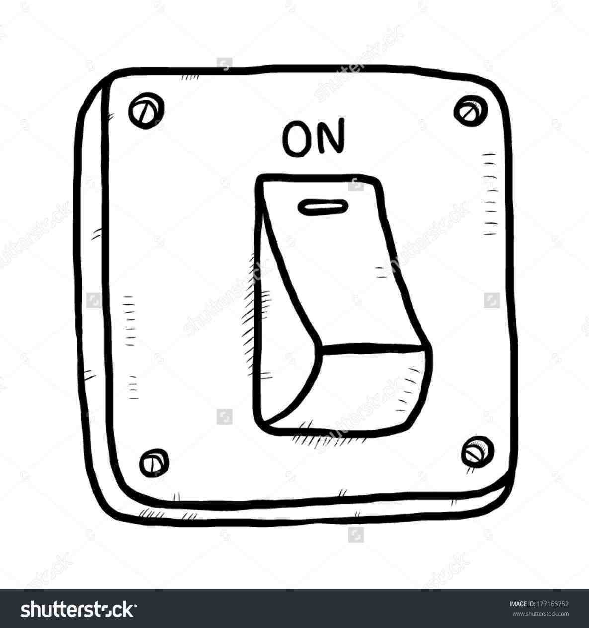 Выключатель мультяшный