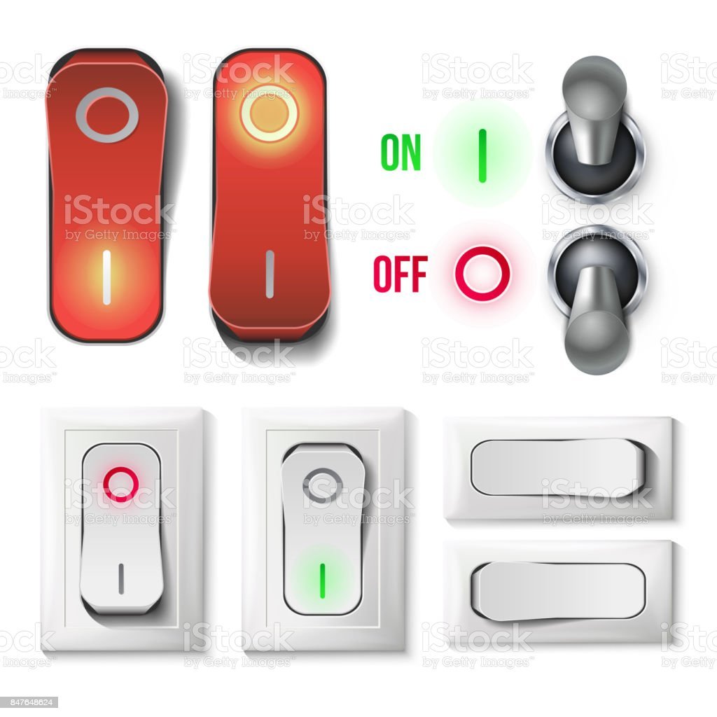 Кнопка выключения для светильника