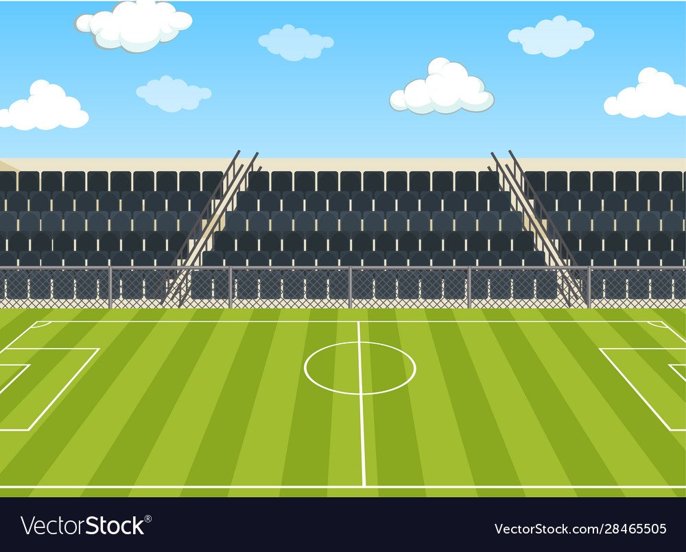 Стадион мультяшный