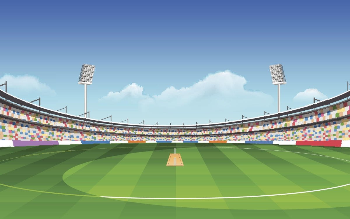Стадион вектор овал