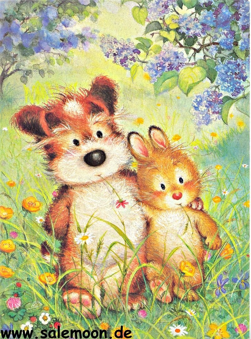 Lisi Martin зверюшки иллюстрации