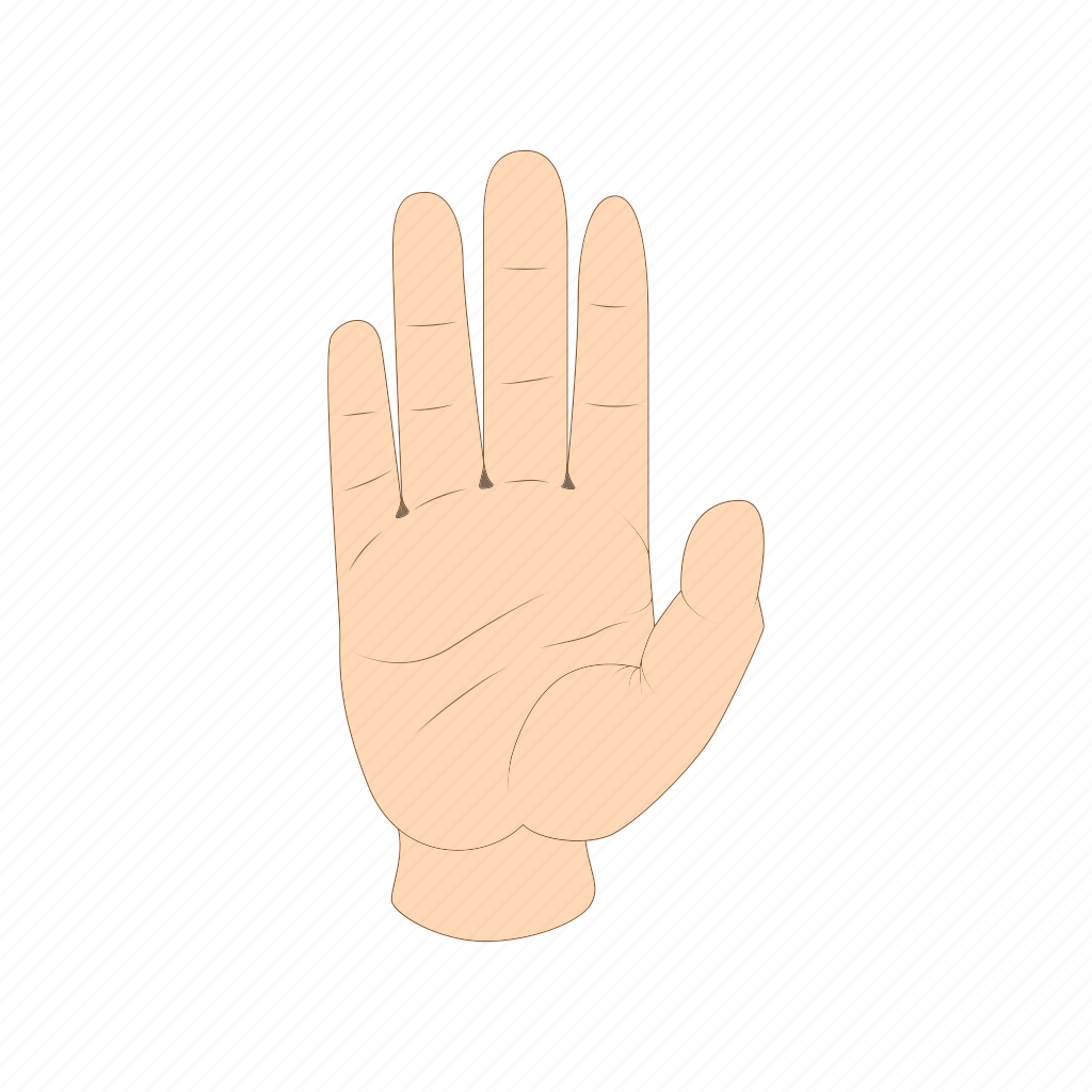 Мультяшные ладошки и кулачки