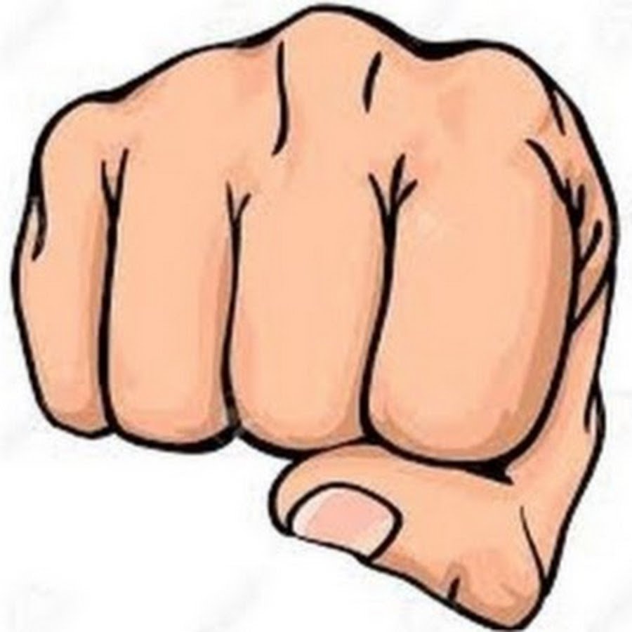 Нарисовать детский кулачок