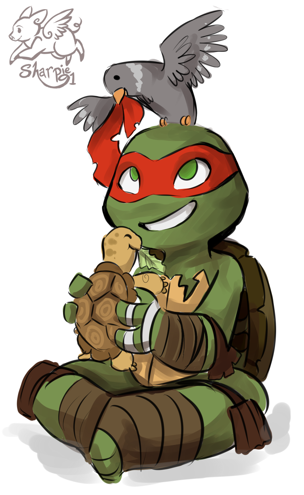 Тмнт 2012 Рафаэль арт