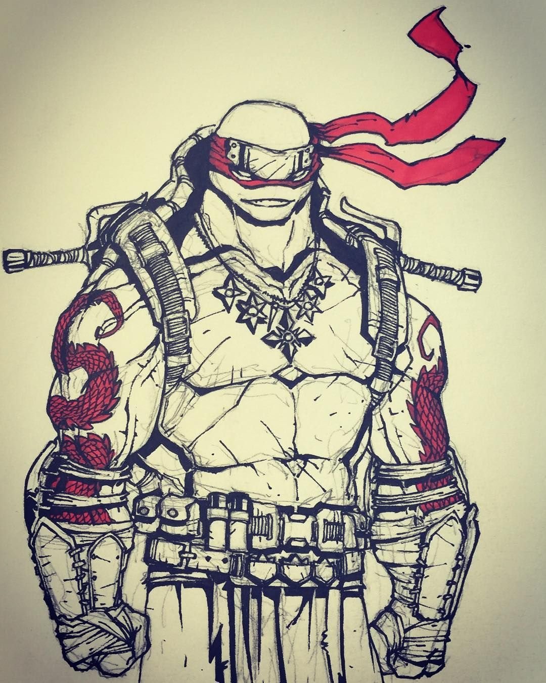 TMNT Рафаэль Самурай