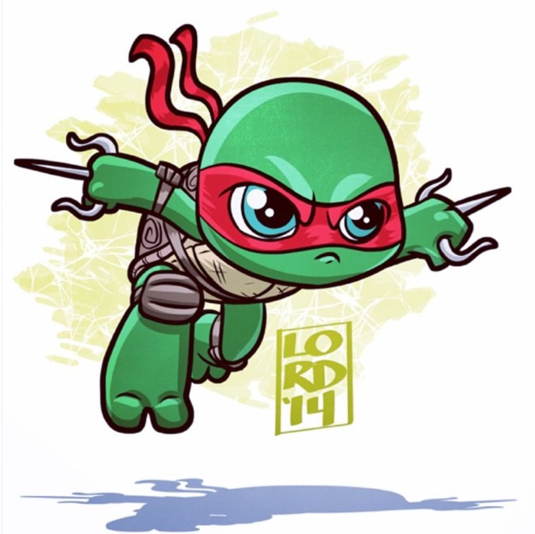 Черепашки ниндзя Чиби Микеланджело