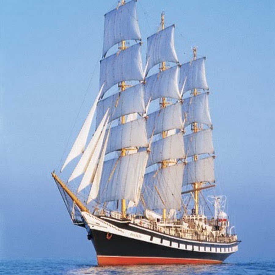 Барк Седов в Санкт-Петербурге