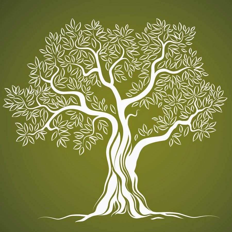 Деревья в векторном стиле