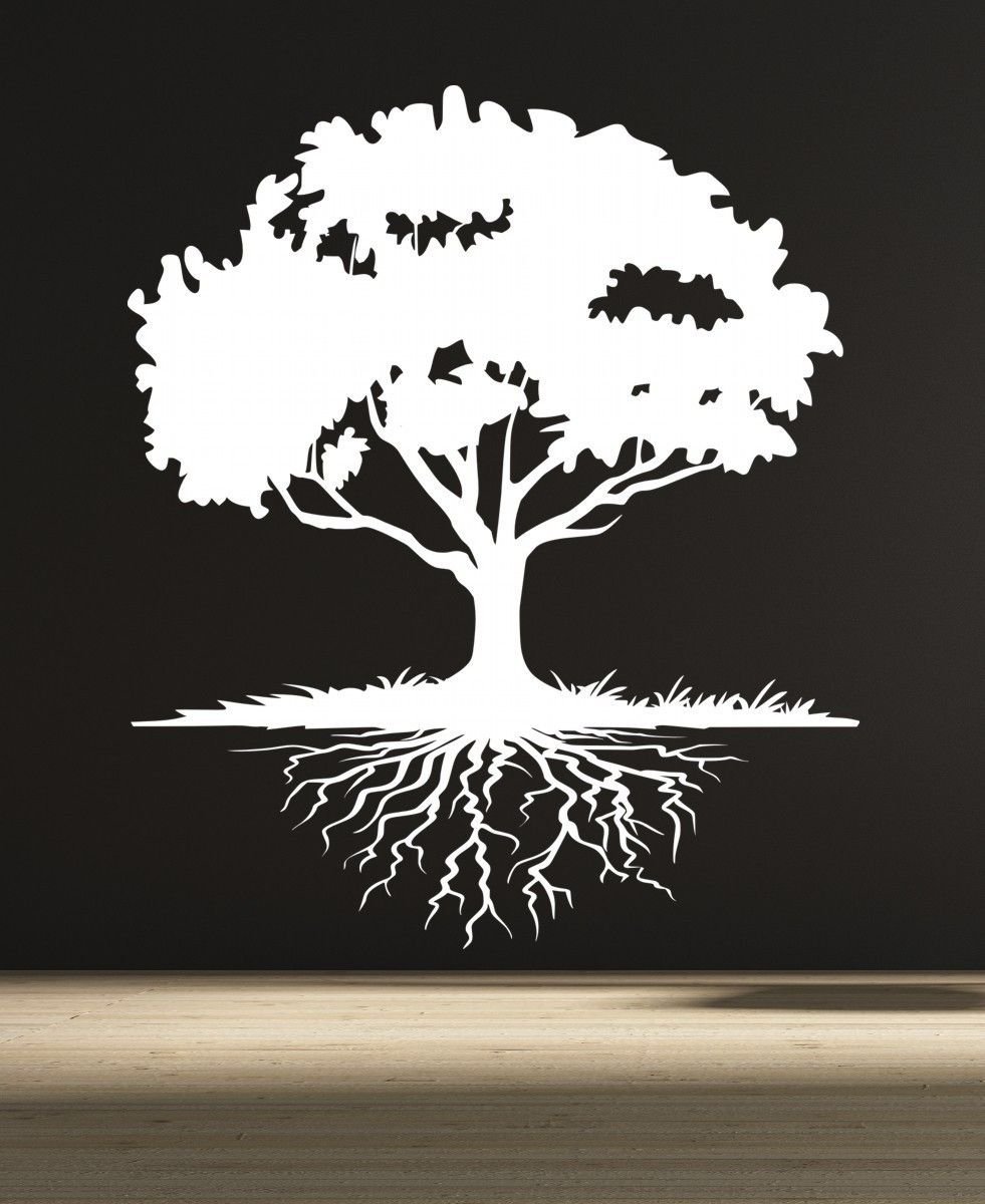 Силуэт дерева