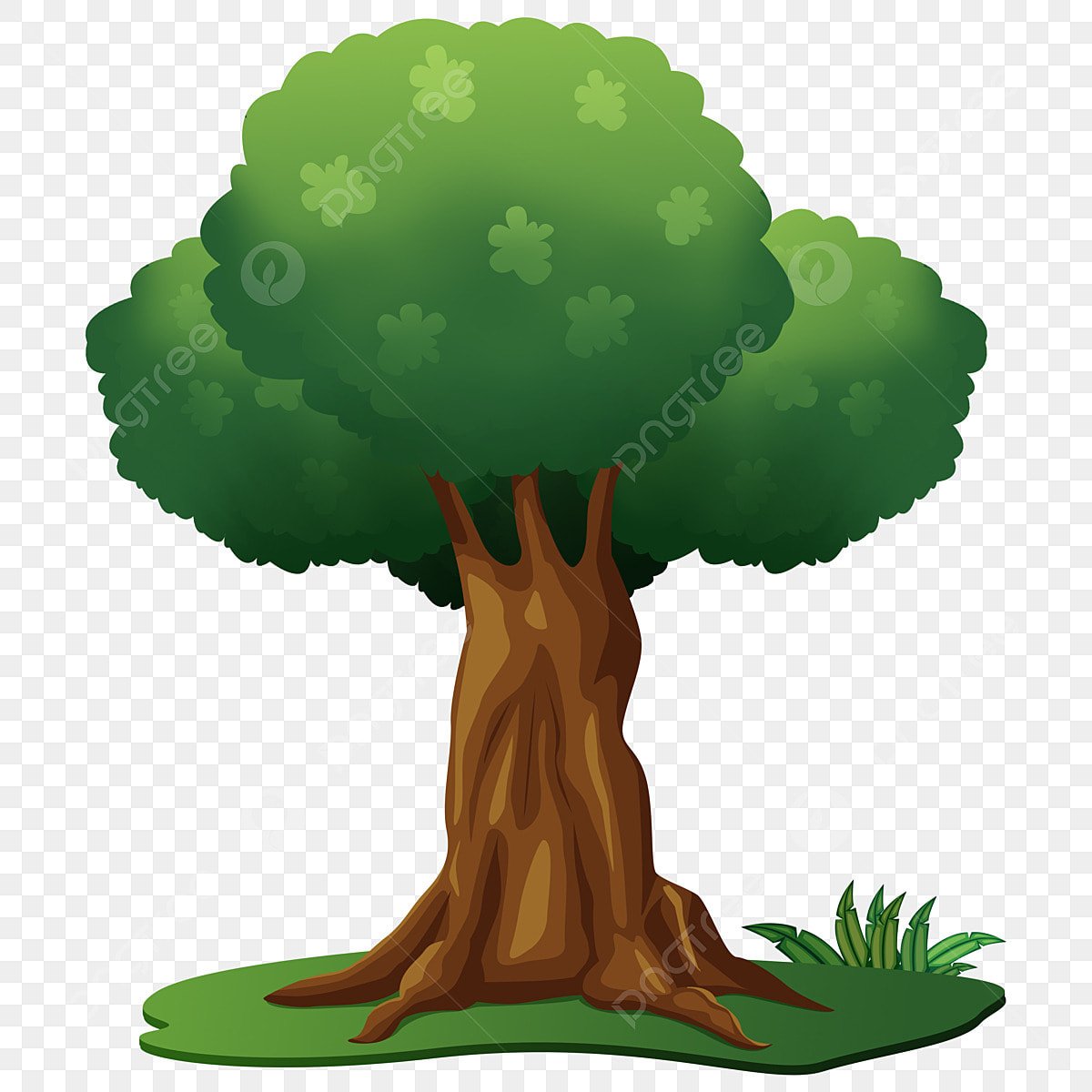 Деревья сахарная печать