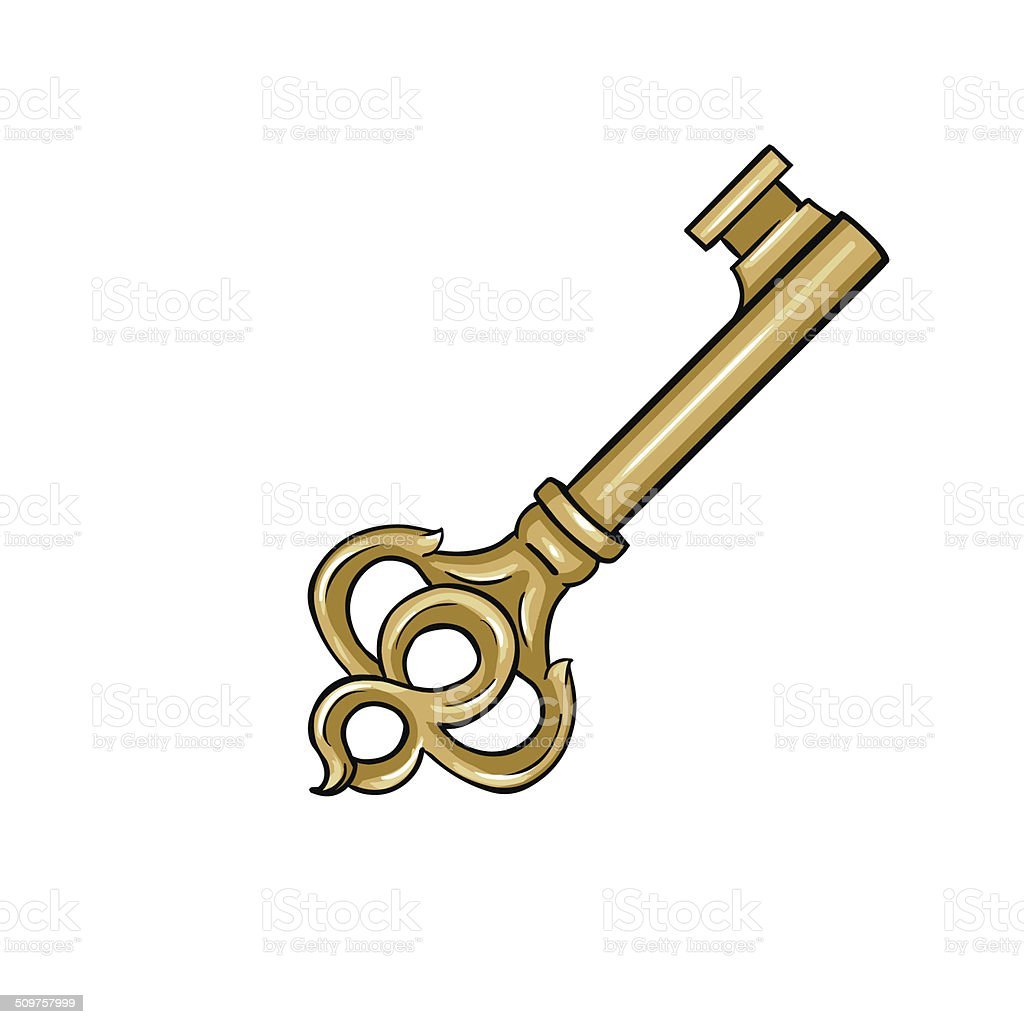 Ключ от сундука рисунок