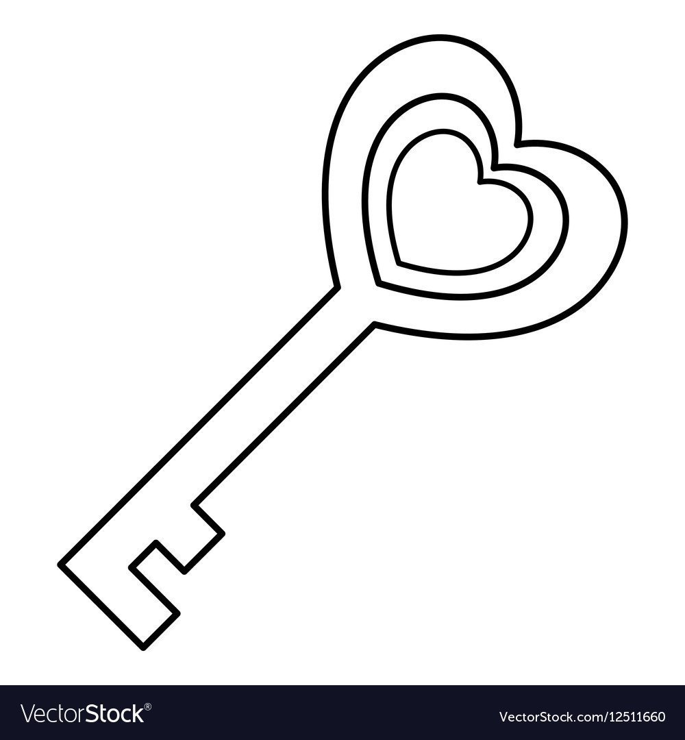 Ключ рисунок