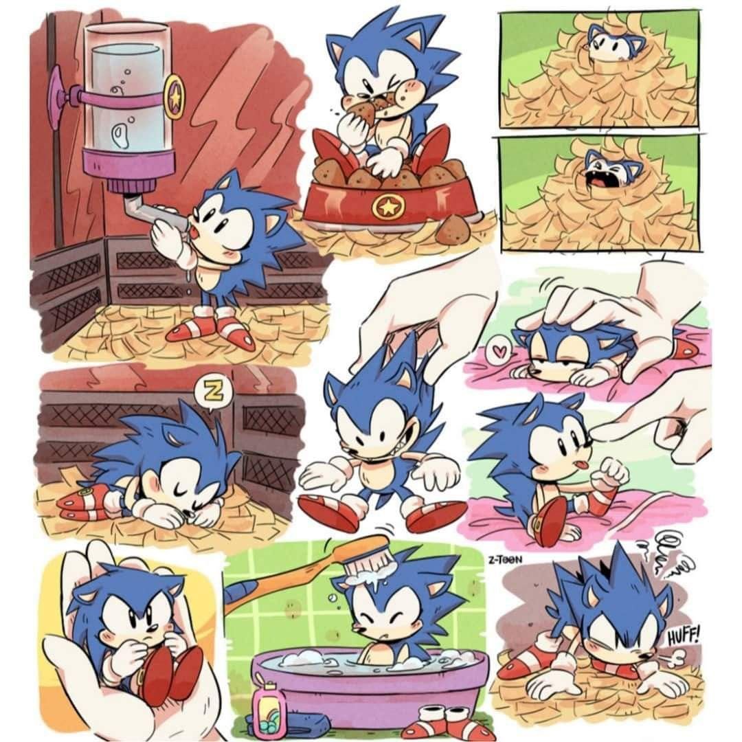 Соник 2020 комикс