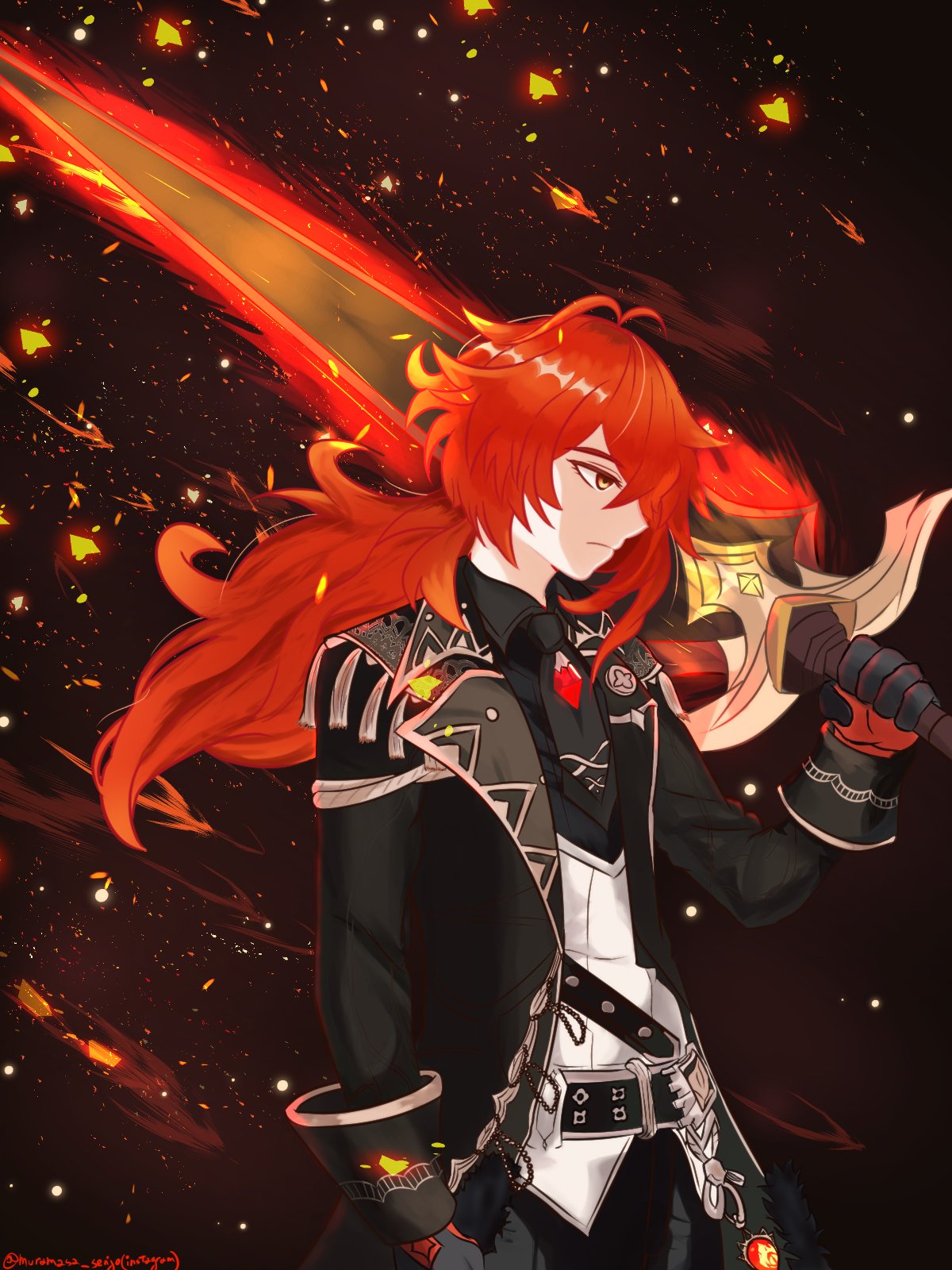 Дилюк Геншин Импакт