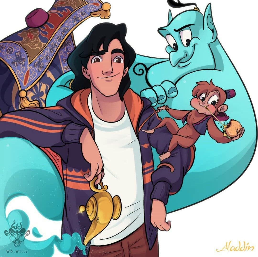Алладин мультик Дисней 1992
