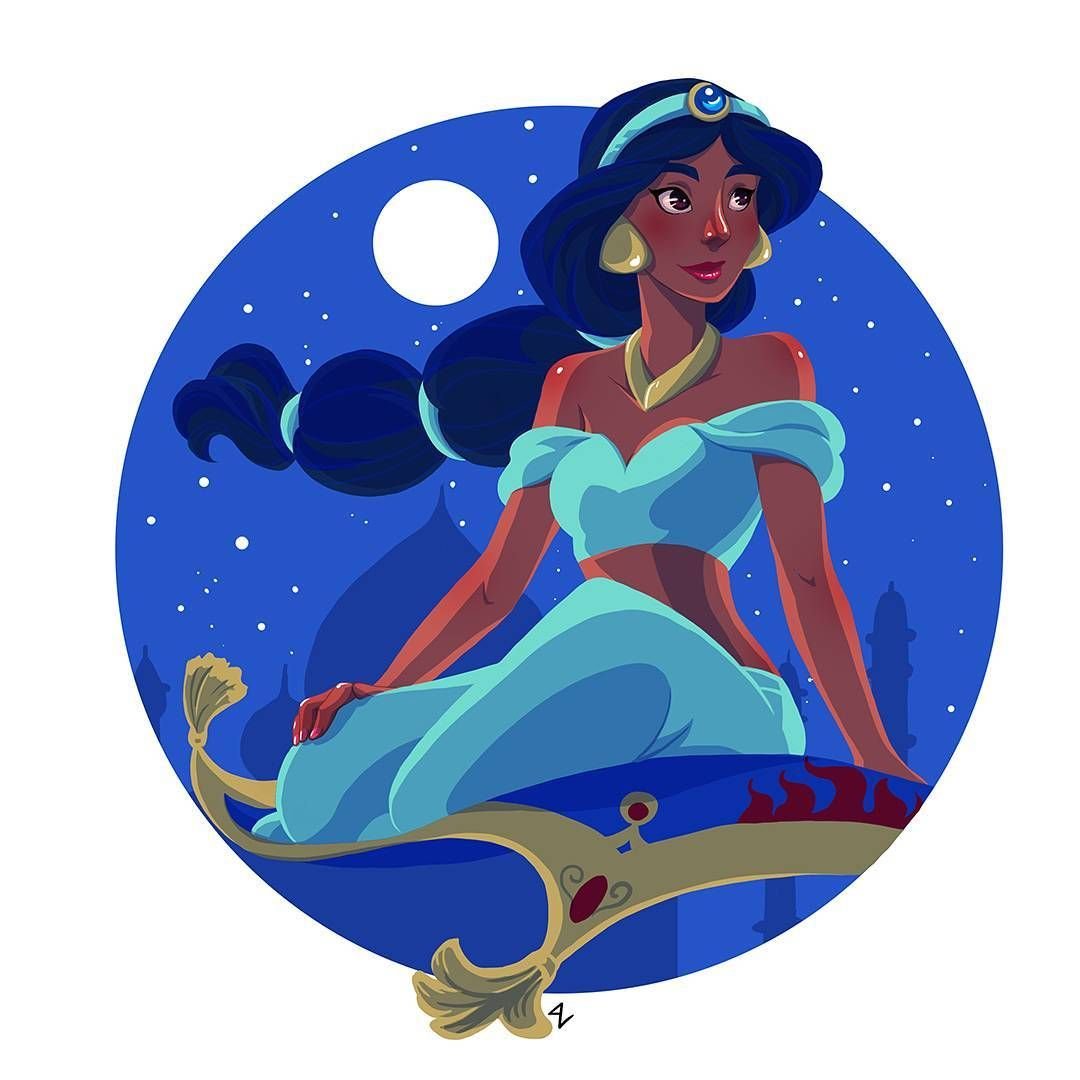 Жасмин принцесса Дисней 3д