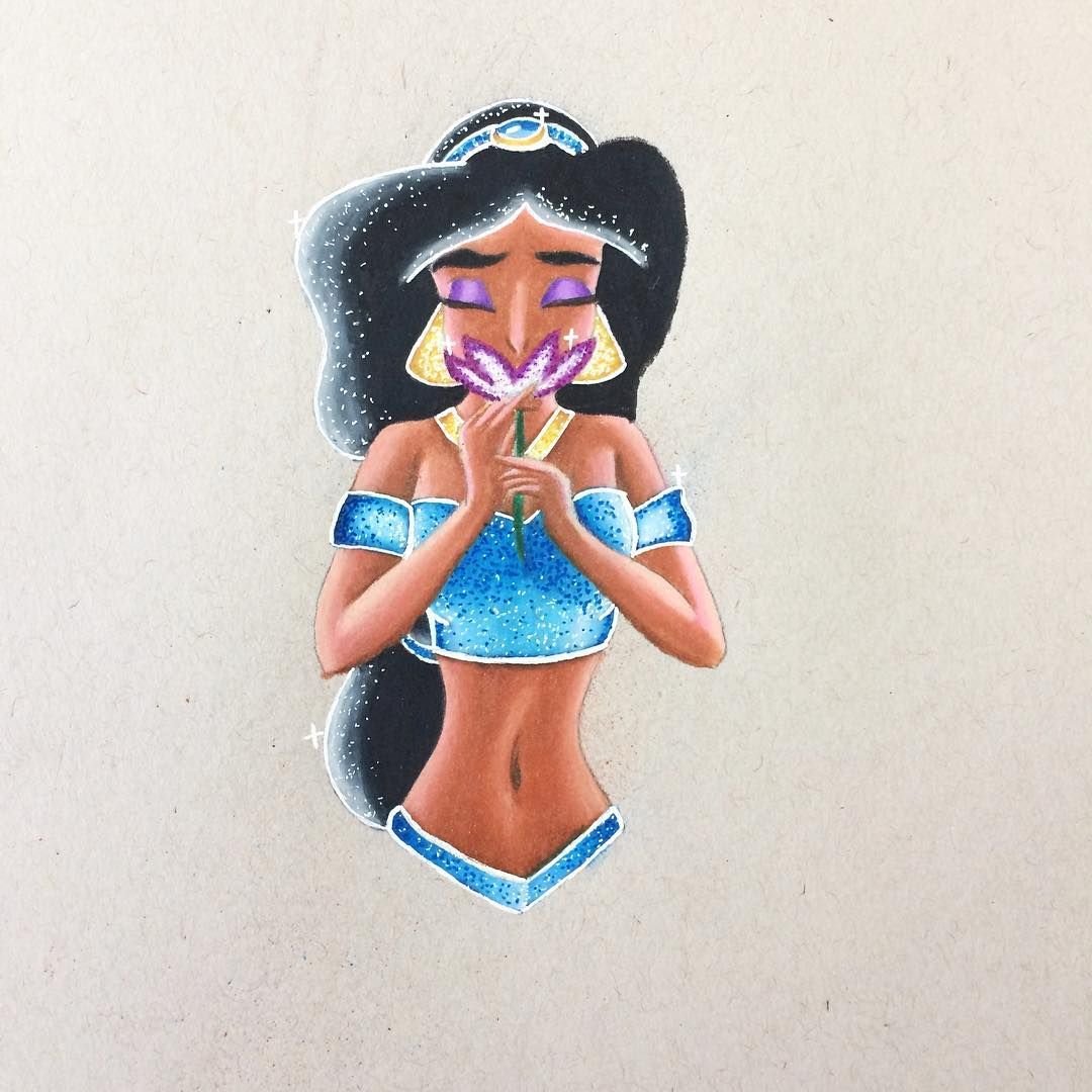 Татуированная принцесса Жасмин