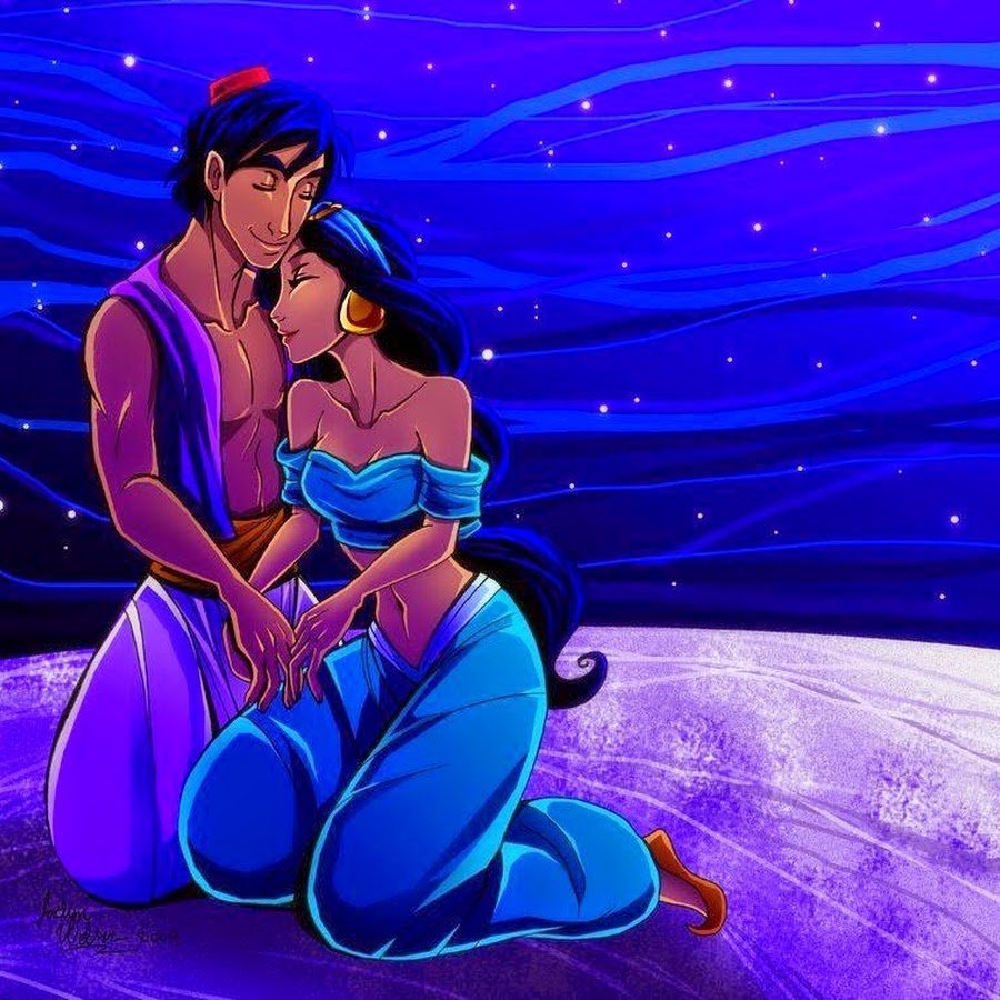 Жасмин и алладин мультфильм Дисней