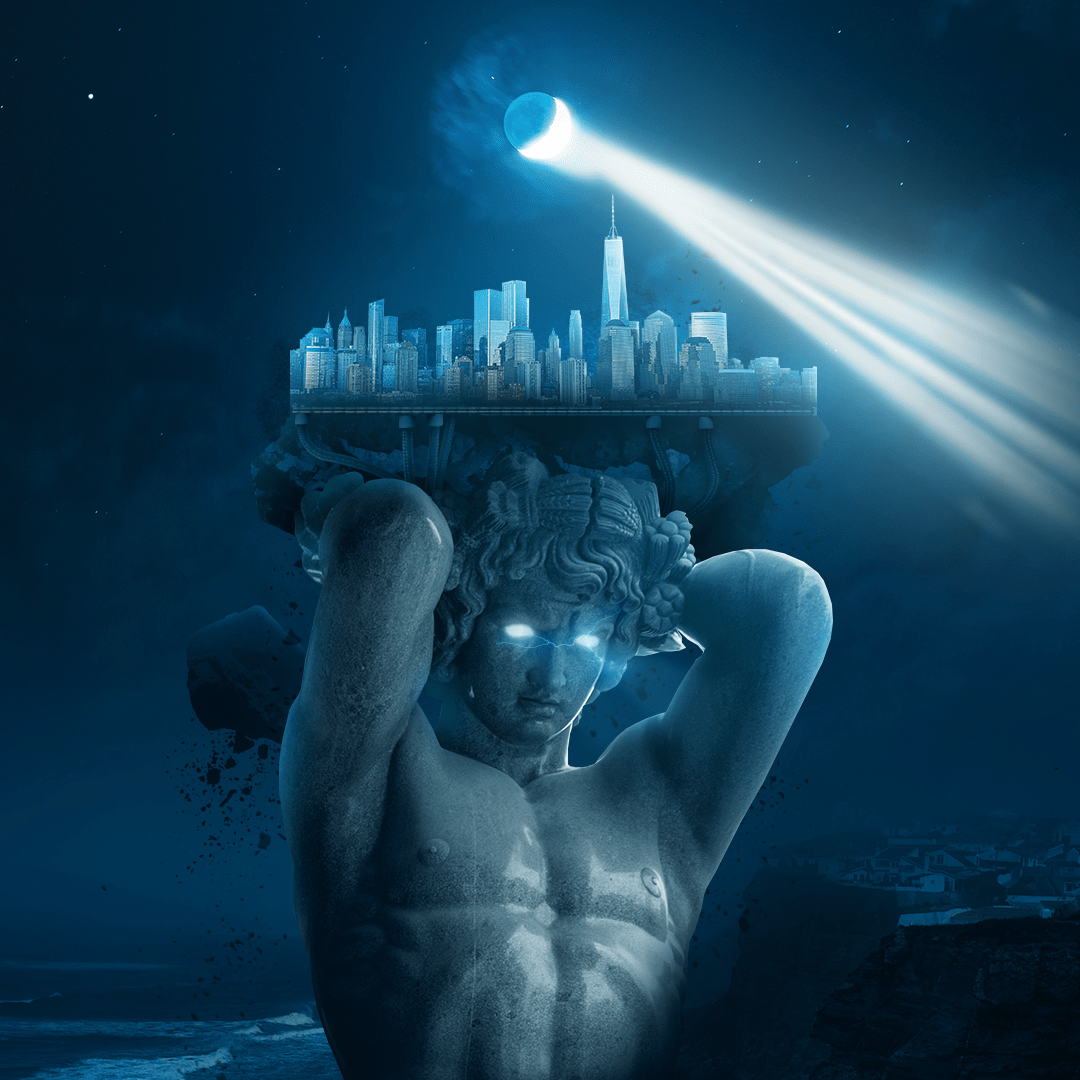 Атланты арт фэнтези