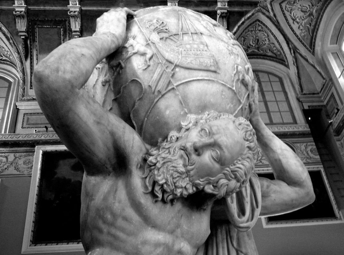 Атлант (архитектура) Эрмитаж