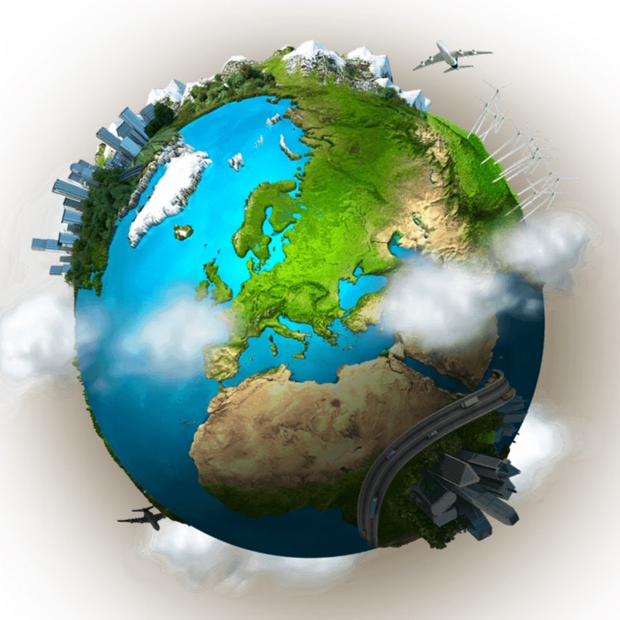 Земля рисунок на прозрачном фоне