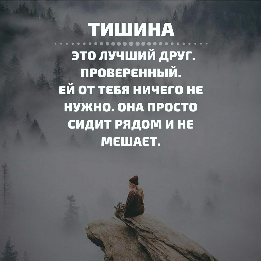 Хочется тишины цитаты