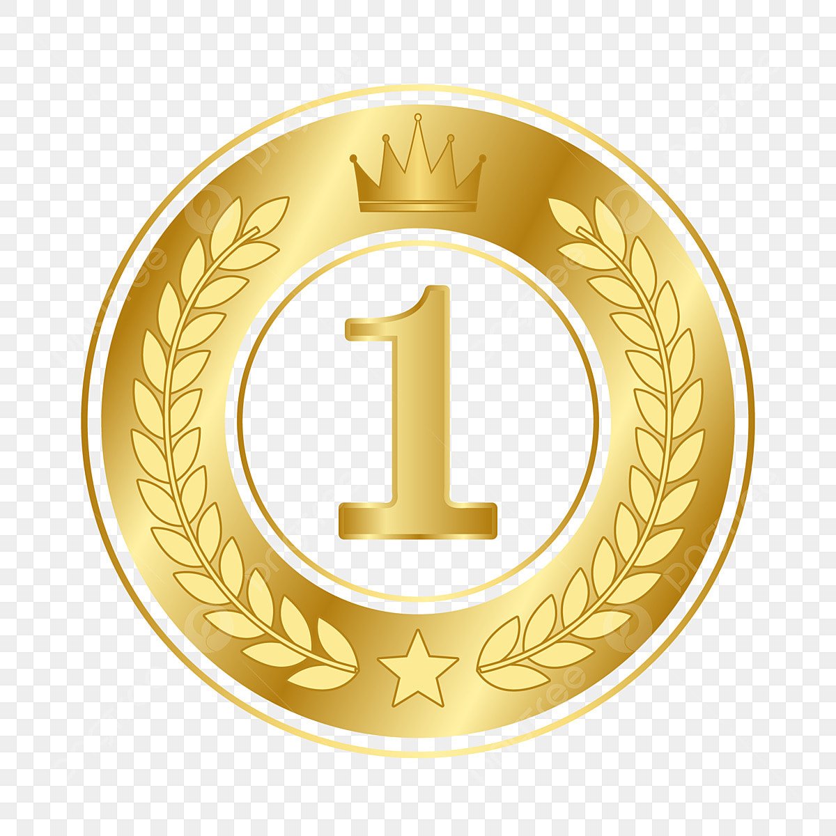 Медаль за 1 место рисунок