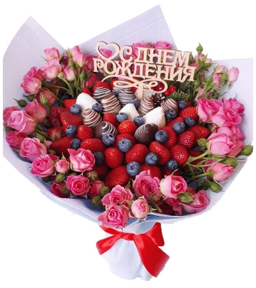 Букет с конфетами