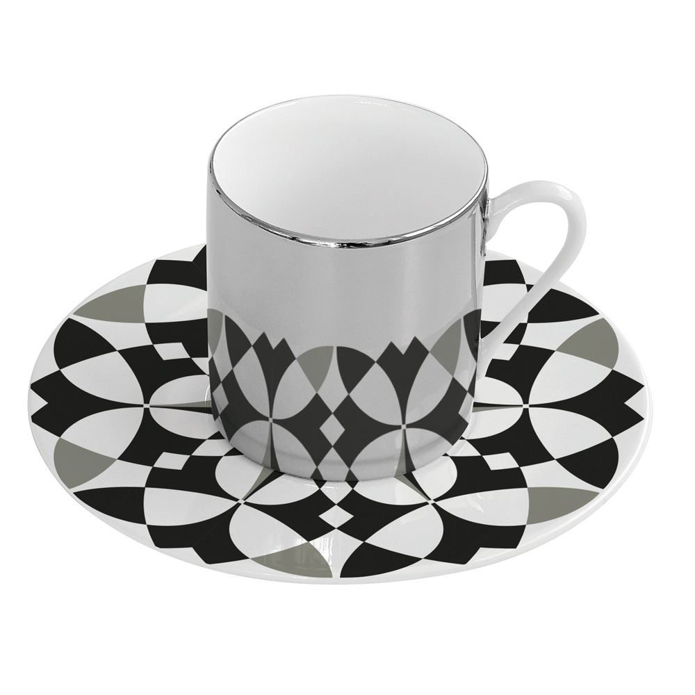 Греческий орнамент на посуде