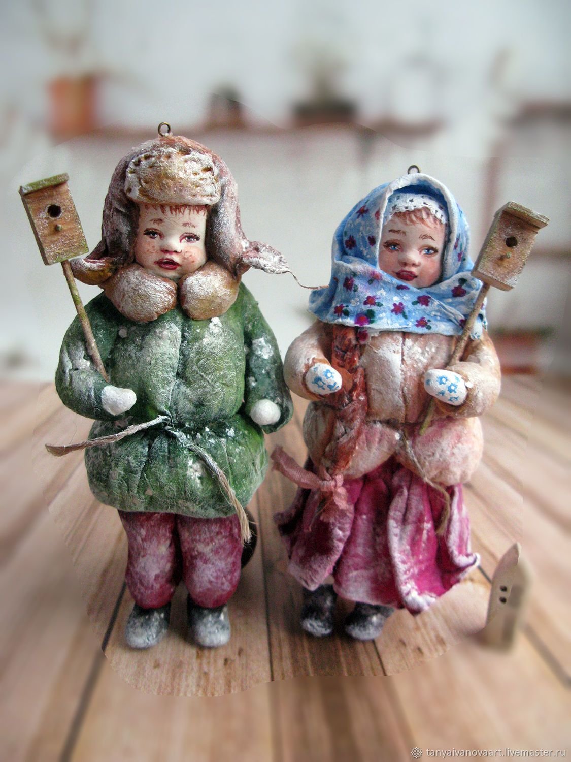 Наталья Привалова ватные игрушки