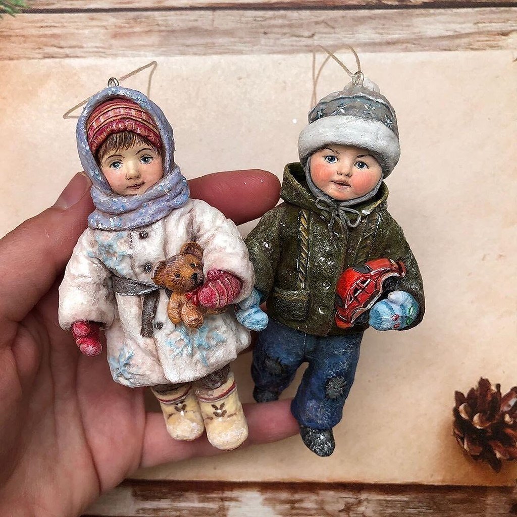 Ирина Блинова ватная игрушка