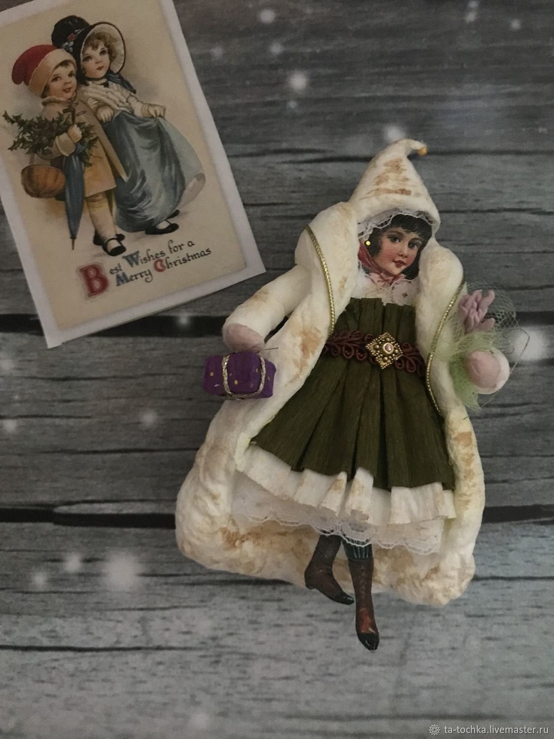 Необычные ватные игрушки