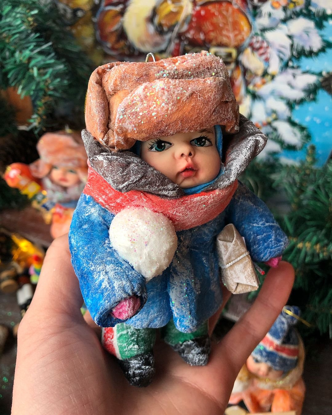 Куклы из ваты Платонычева Елена