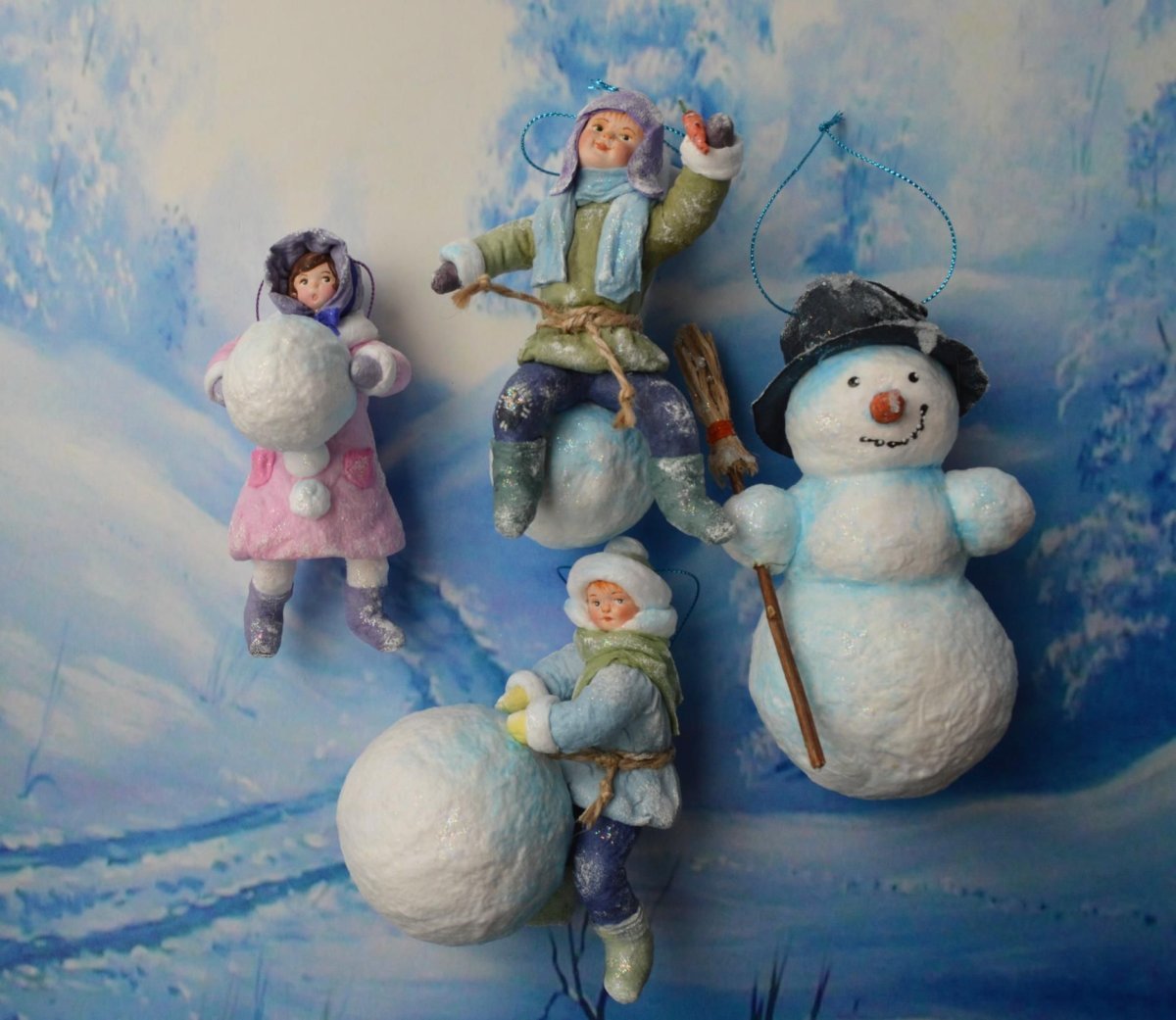 Ватные игрушки