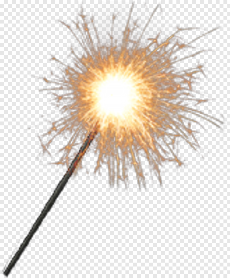 Бенгальские огни на белом фоне