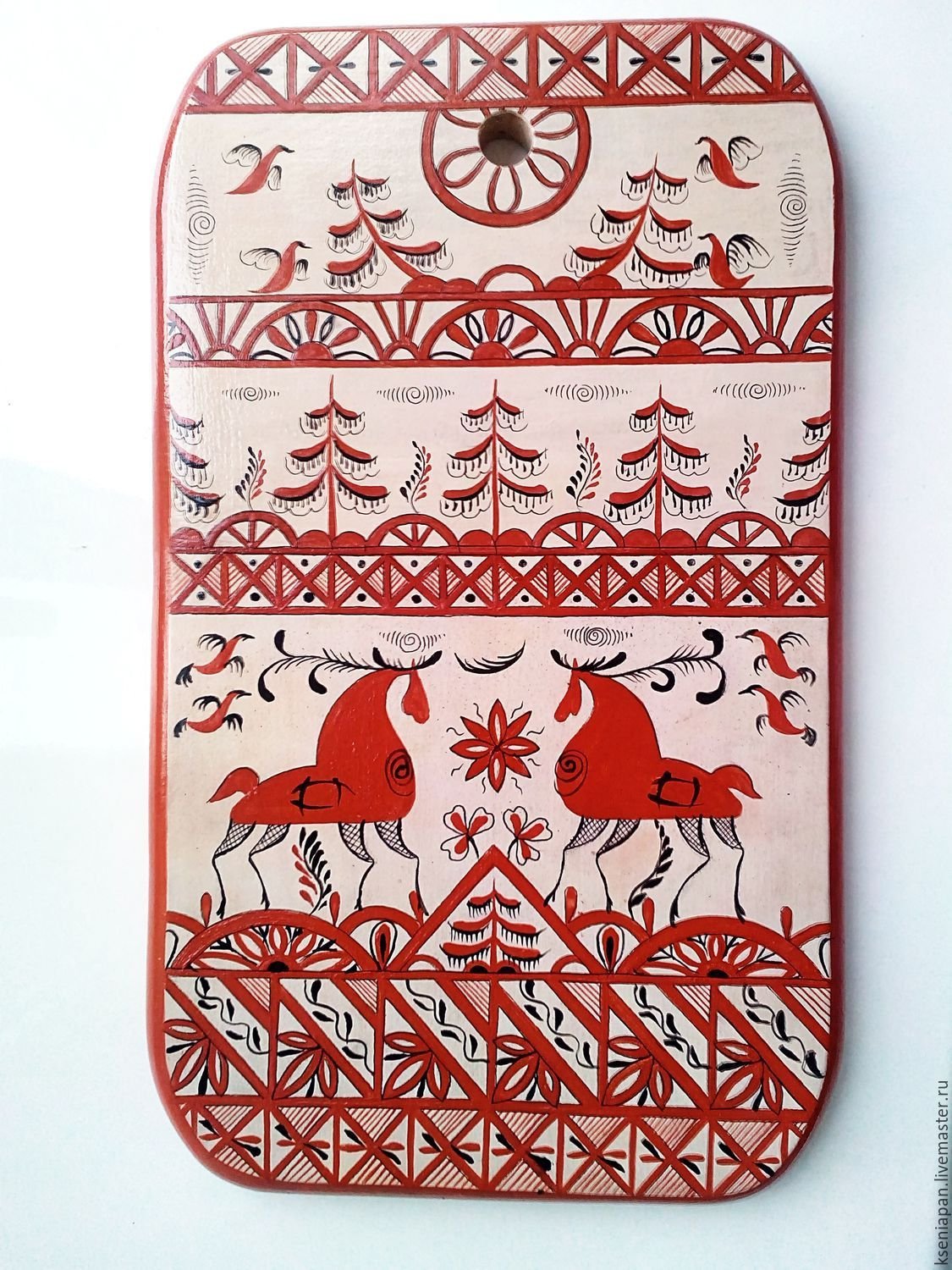 Мезенская роспись