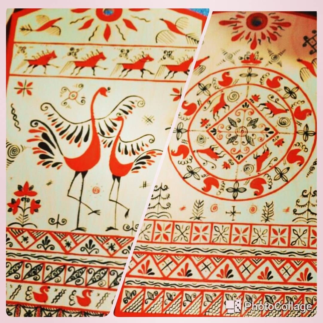 Галина Захаренко Мезенская роспись