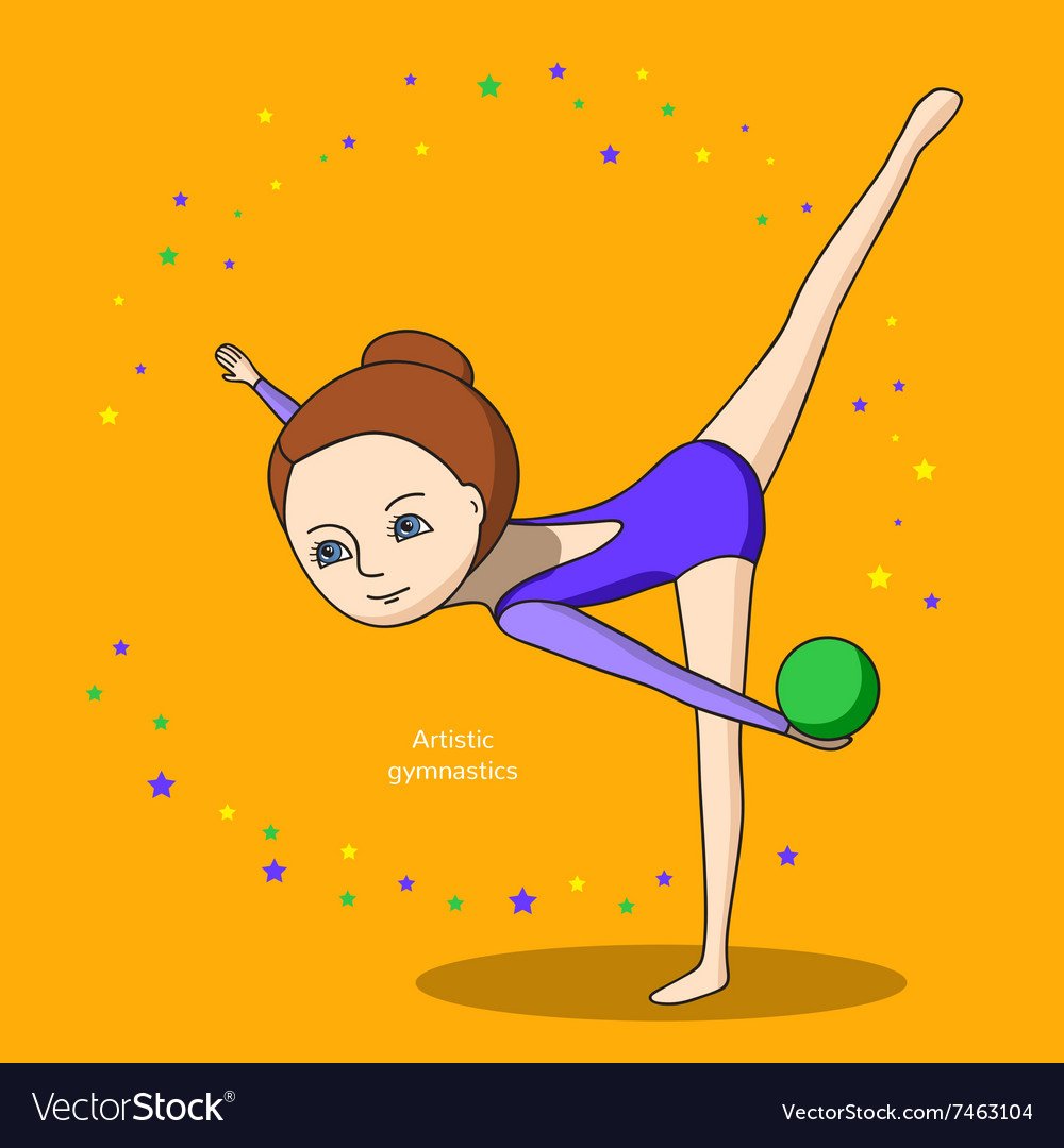 Фея гимнастка рисунок