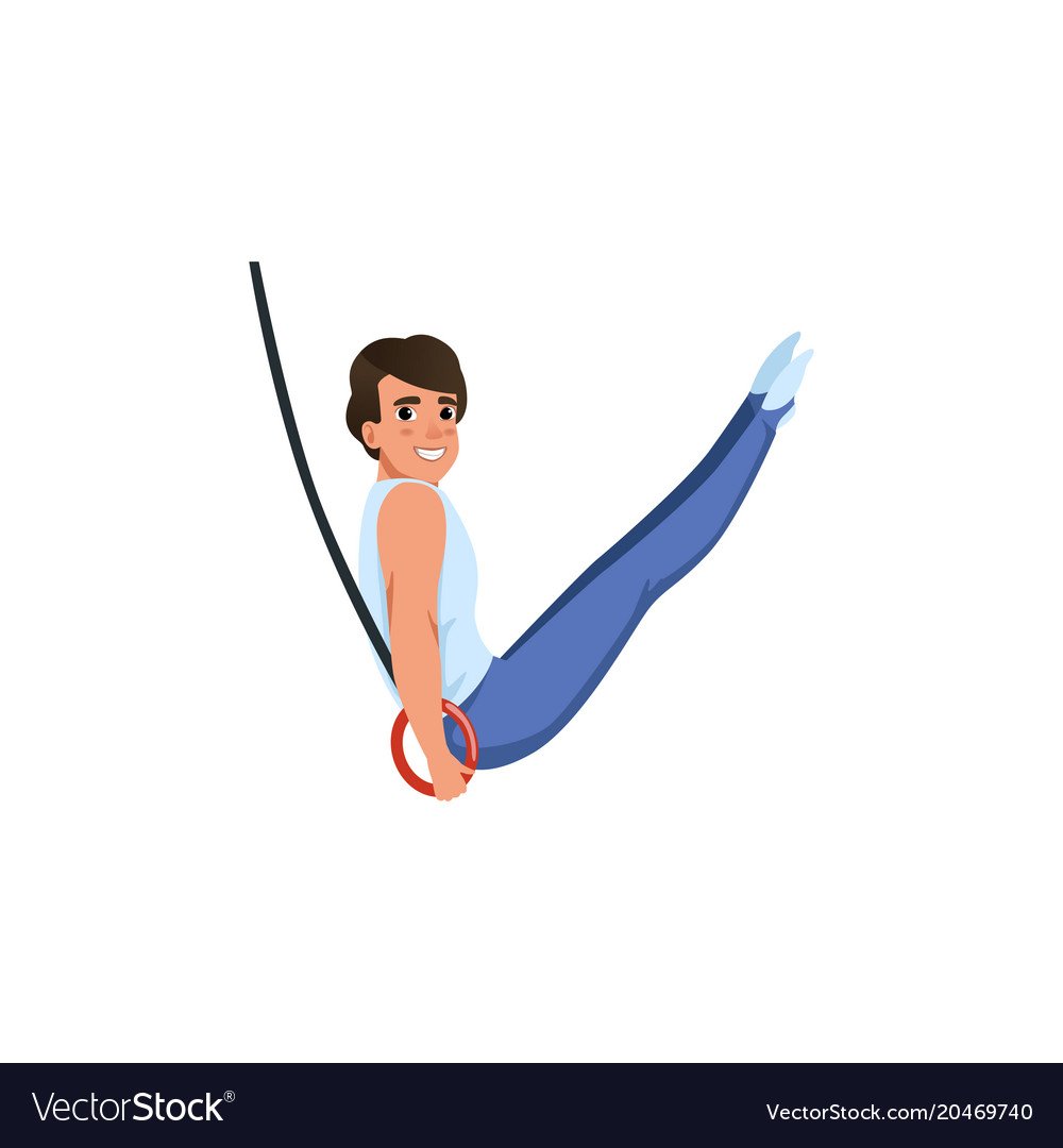 Гимнастка рисунок