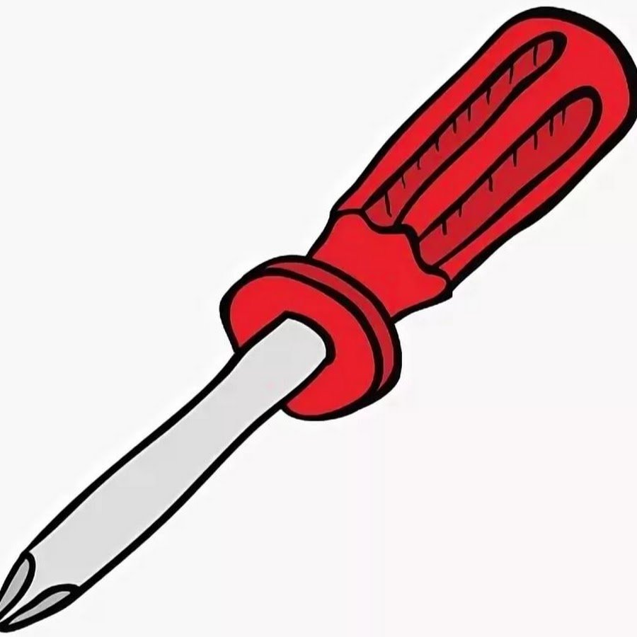 Отвертка нарисованная