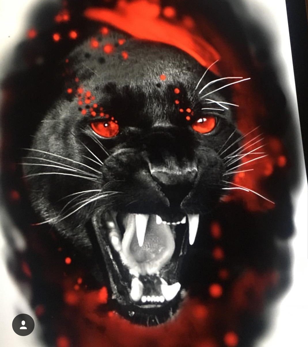 Пантера морда